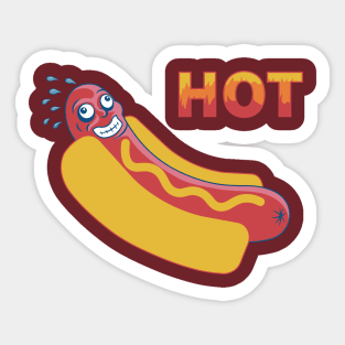 Hot Hot Dog! Sticker